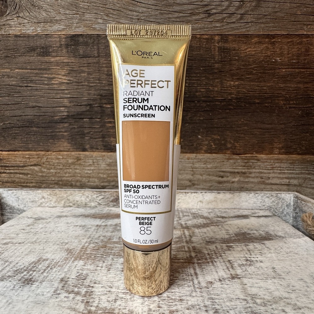 L'Oréal Age‎ Perfect Radiant Serum Foundation #85 Perfect Beige | EXP 1/26 | $17
